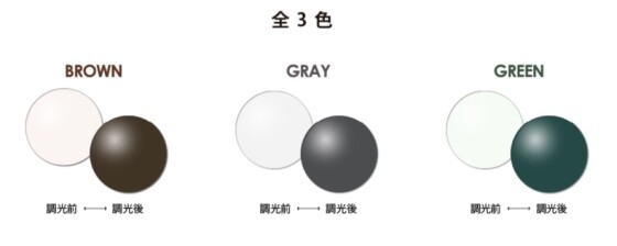 【メガネ】可視光調光レンズの遠近両用が登場！
