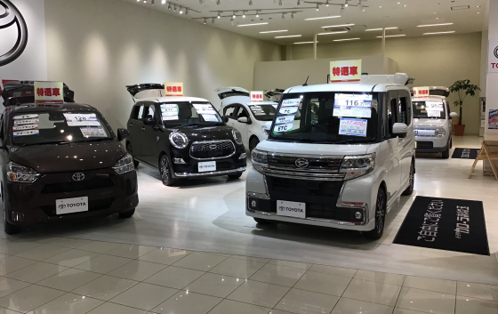 新しい仲間（展示車）がはいりました🚗