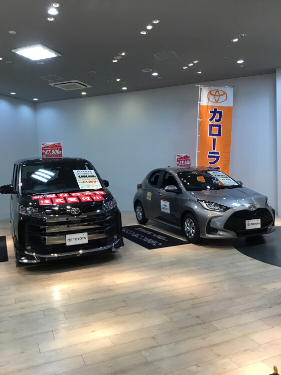 ＧＷにお車特別展示中🚗