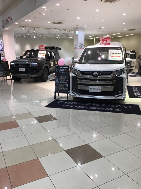 納車が早いルーミー展示中🚗