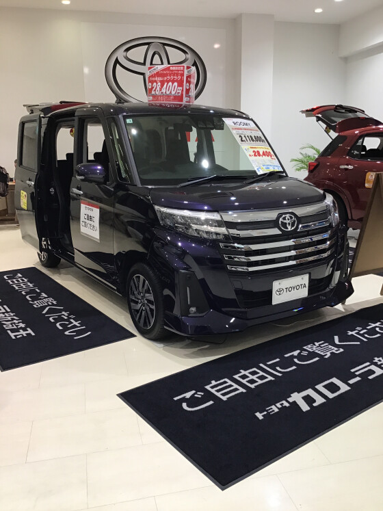 納車が早いルーミー展示中🚗