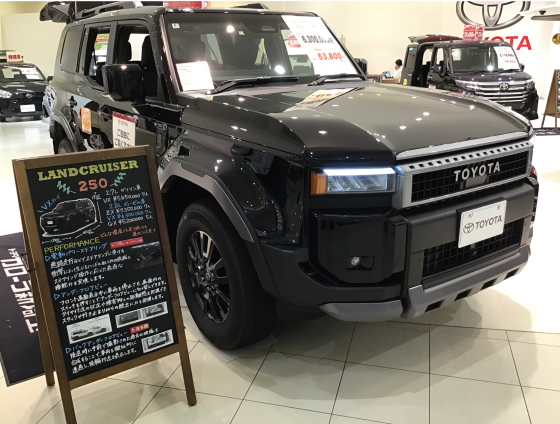 新しい仲間（展示車）がはいりました！