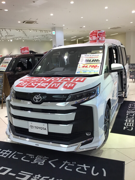 新しい仲間（展示車）がはいりました🚗