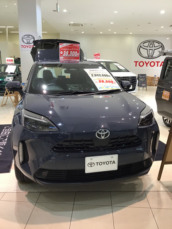 新しい仲間（展示車）がはいりました🚗