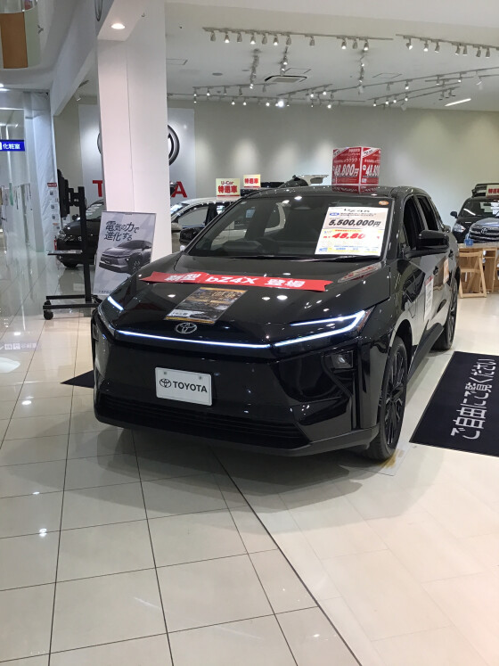 新しい仲間（展示車）がはいりました🚗