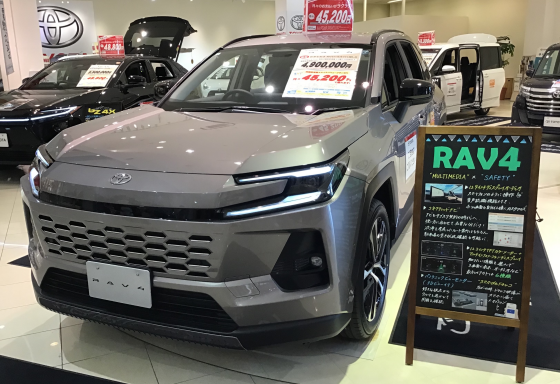 新しい仲間（展示車）がはいりました🚗