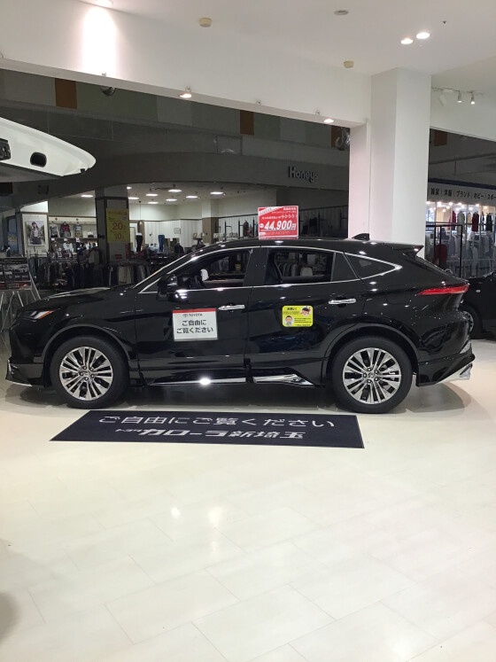 新しい仲間（展示車）がはいりました！