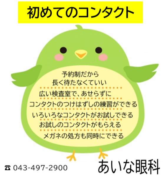 初めてのコンタクト