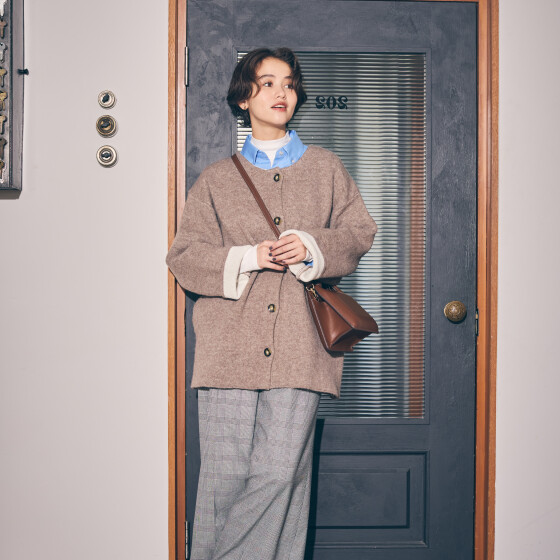 ダブルフェイスコーディガン★