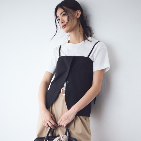 マニッシュなビスチェ★