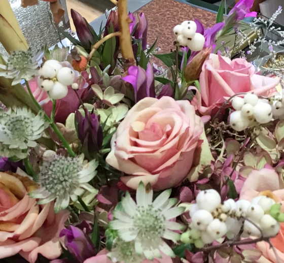 🎃ハロウィン🎃お花 (生花)を 戴きました