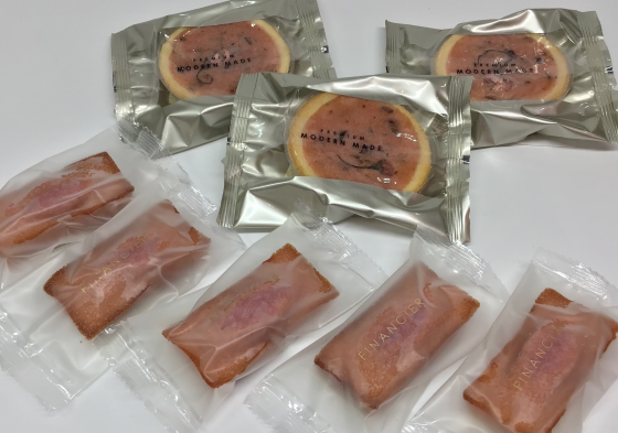 春らしい 美味しい 焼き菓子です