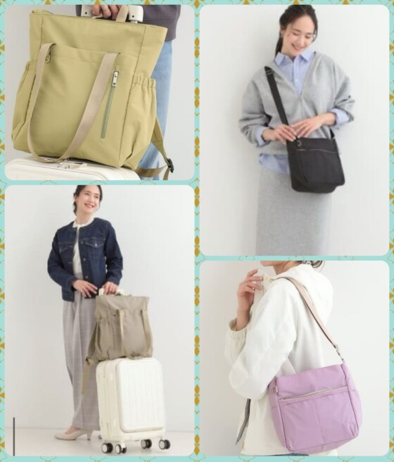 シューラルー【ラフすぎない大人の軽やかBAG👜】