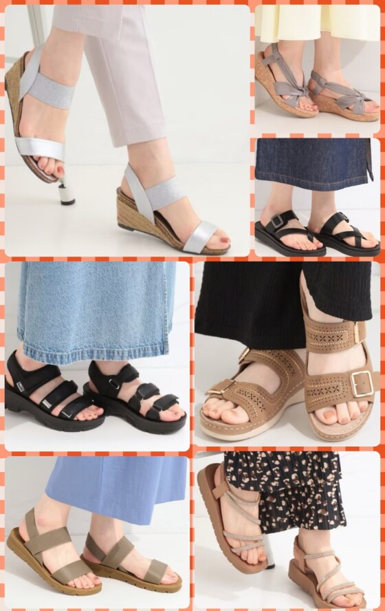 シューラルー・この夏履きたい！【大人のサンダル】👡✨️