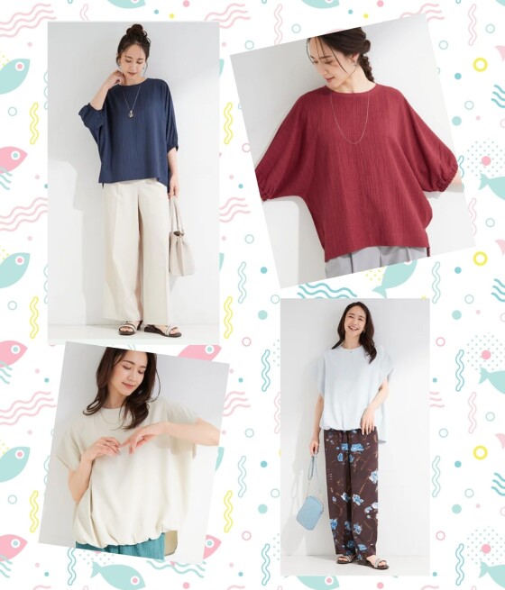 シューラルー【すっきり見えるINしないトップス】👕👚✨️