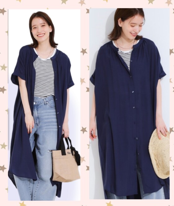 おしゃれさも、体型カバーも…！夏に重要なのは…《すっきり見え♫》