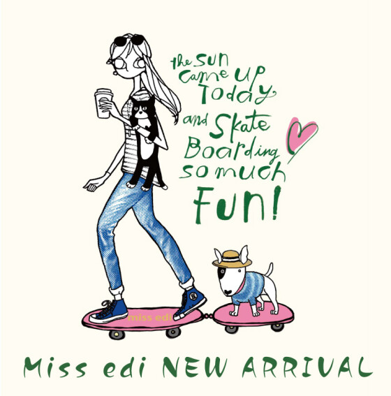 人気のエディちゃんの春物新作が入荷しました‼️