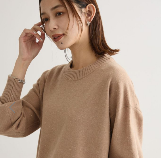 ふわもっちニットプルオーバー