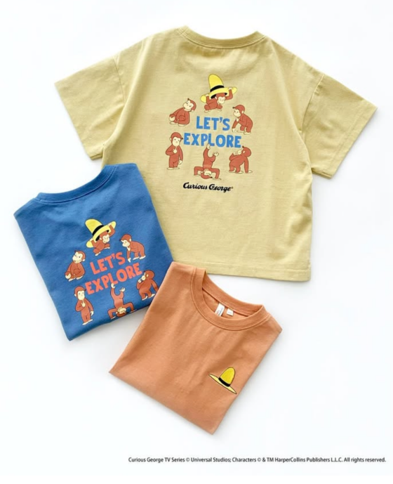 【子供服】おさるのジョージコラボ🍌