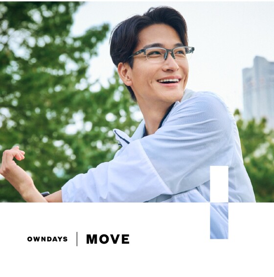 【OWNDAYS｜オンデーズ】「OWNDAYS｜MOVE」 自分にぴったりフィットする、幅調整機能搭載モデル