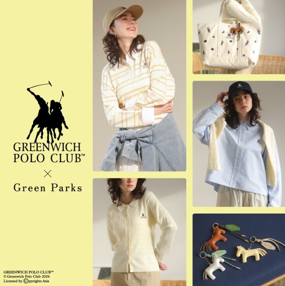 GREENWICH POLO CLUBコラボ発売中！