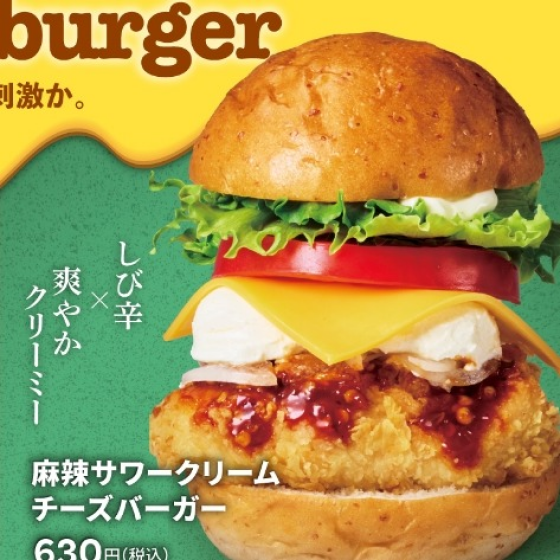 🧀期間限定のチーズバーガー🧀