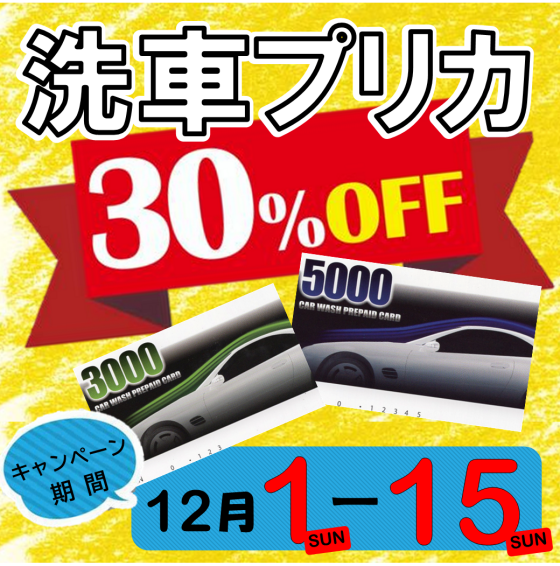 ガソリンプリカ 2万円分➕洗車プリカ