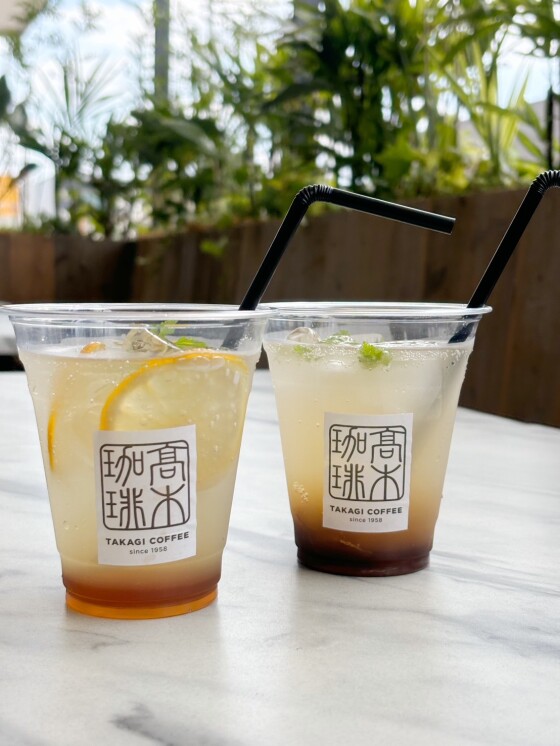 こだわりの自家製ドリンク