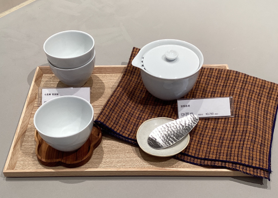 宝瓶急須　煎茶碗わ