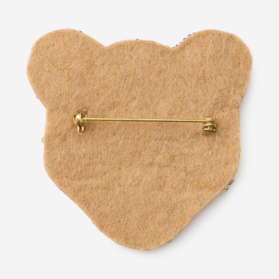 ビーズブローチ