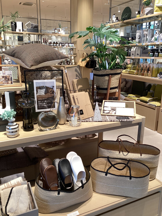 シーグラスバスケット