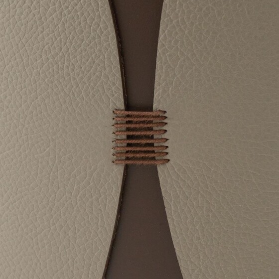 バイカラーレザーダストボックス&ティッシュボックス