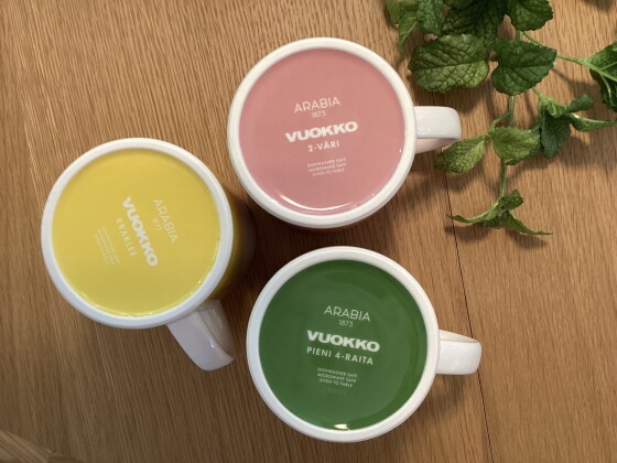 Arabia x Vuokko　マグ入荷