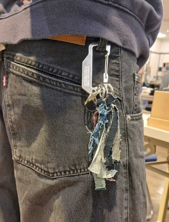 オリジナルタッセルキーホルダー作り