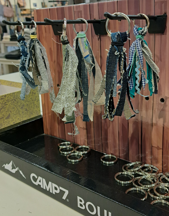 オリジナルタッセルキーホルダー作り