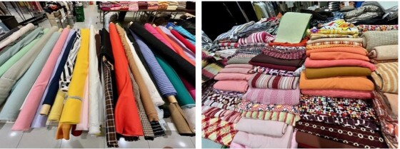 布地・縫製資材・婦人服　工場直販大売り出し