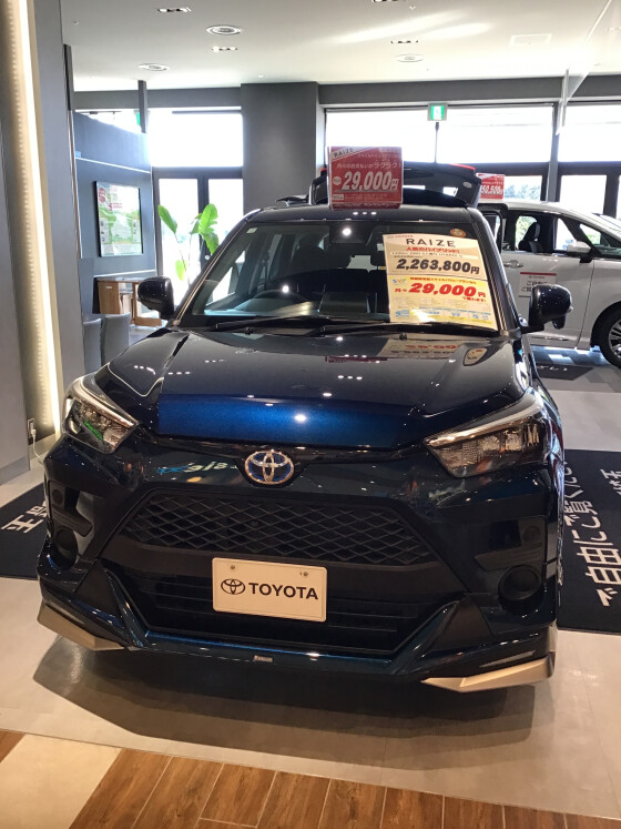 新しい仲間（展示車）が増えました🚗