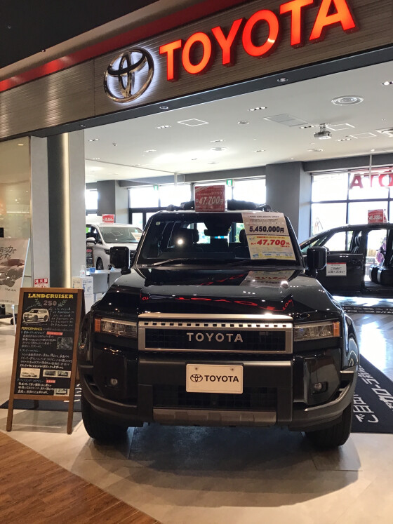 新しい仲間（展示車）が増えました🚗