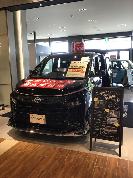 新しい仲間（展示車）が入りました🚗