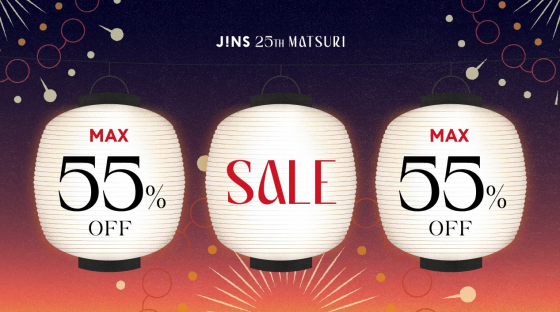 JINS 25TH MATSURI 第三弾スタート！