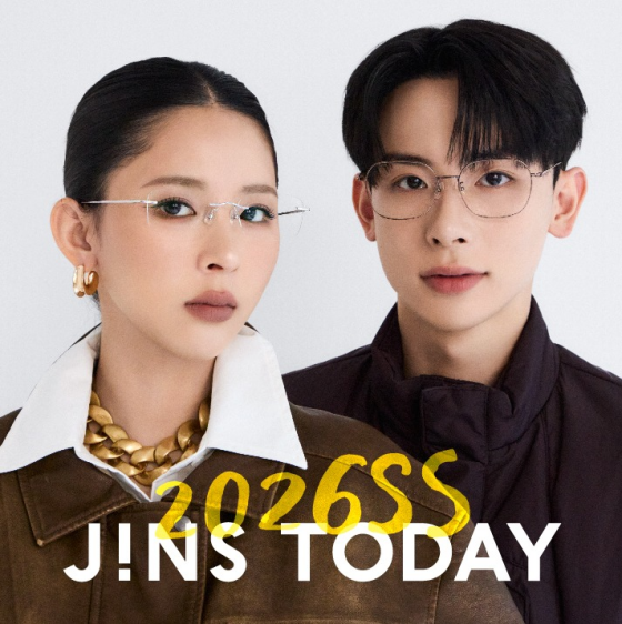 旬を着こなすメガネ「JINS TODAY」26年春の新作発売！