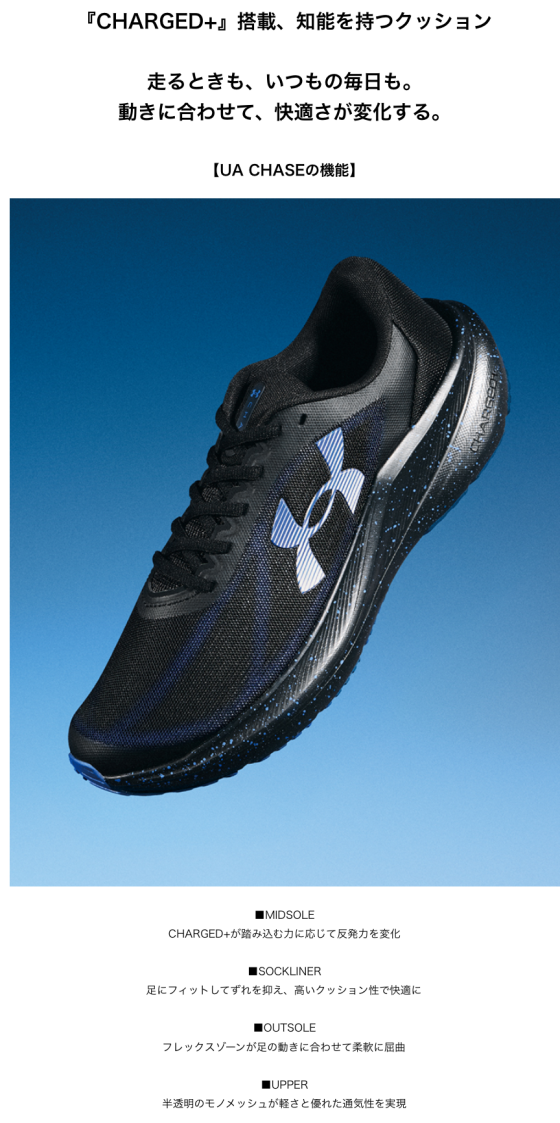 UNDER ARMOUR  ランニングシューズ🏃‍♂️