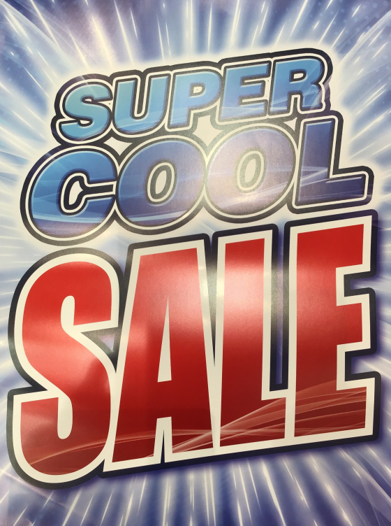 SUPER COOL SALE 開催中‼️