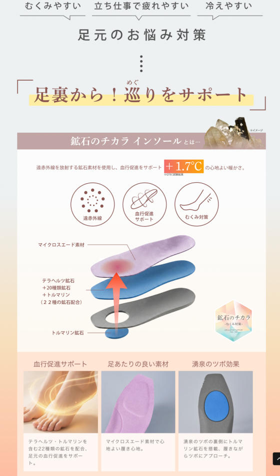 温活シューズ、誕生。