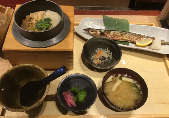 五穀の秋フェア☆旬菜定食の紹介です