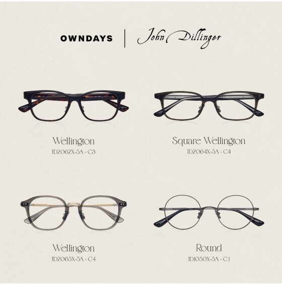 OWNDAYS| John Dillinger