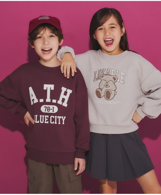 【GLOBAL WORK】裏起毛であたたかい