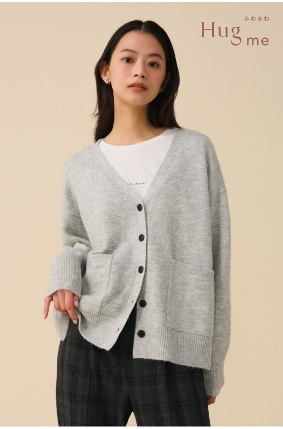 【GLOBAL WORK】もっちりと弾んでふんわりソフトな着心地、Hug meシリーズ