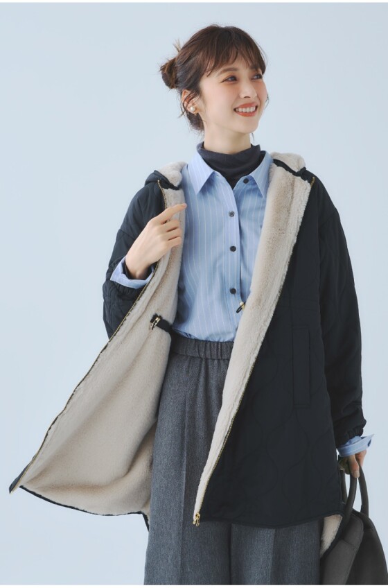 【GLOBAL WORK】暖かさと軽さを兼ね備えた一着