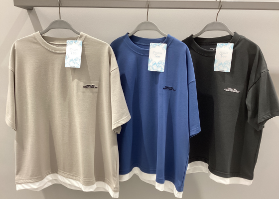 🍉夏に大活躍❣️フローズンシリーズからレイヤード風Tシャツのご紹介🍉